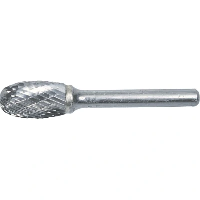 Image of York 6.3X9.5MM Oval Shape Carbide Burr Dbl Cut 3MM Shank