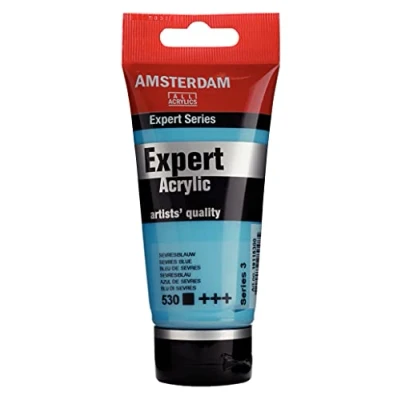 Image of Amsterdam Expert: Artists Acrylic Paint :75ml SÈVRES BLUE (530) Series 3