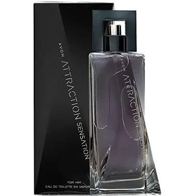 Image of Avon attraction sensation eau de toiletter 75ml after shave spray