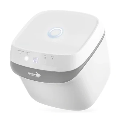 Image of BooBoo Baby Pro UV Steriliser for Bottles, Dummies, Toys, and Everyday Accessories Fast 11 Minute Sterilisation Kills 99.9% of Harmful Bacteria 4 in 1 Large Capacity Electric