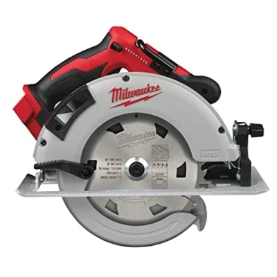 Image of Milwaukee M18 CCS55 Circular Saw, 18.0V, without battery or charger, 18V, color red