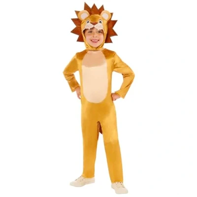 Image of Rubies Official Lion Costume, Childrens Fancy Dress, Size Age 3 4