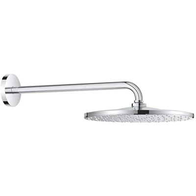 Image of Grohe Rainshower 310 Mono Shower Head Set 422 mm Chrome 26558000, Round + Ecojoy, Rund