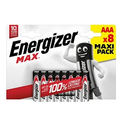Image of Energizer MAX Alkaline AAA Batteries, 8 each