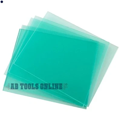 Image of Welding Mask Clear Replacement Protective Lens Lenses Pack of 5 110mm x 90mm