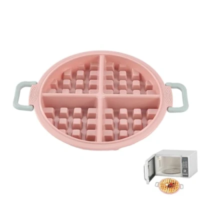 Image of Waffle Bowl Silicone Mold, Cookie Chocolate Maker, Maker Baking Tray, Mold