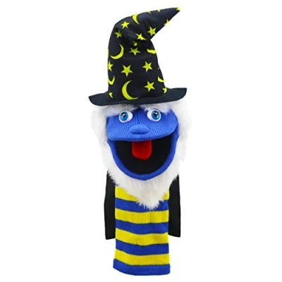Image of The Puppet Company Sockettes Wizard Hand Multi colored,40 centimeters