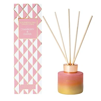 Image of Stoneglow Candles Seasonal Reed Diffuser Cranberry &amp; Cassis