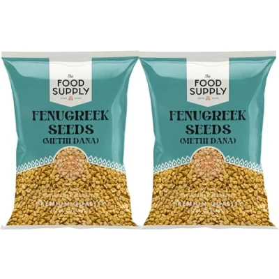 Image of Fenugreek Seeds 2x100g, Methi Seeds, Whole Finest Premium Quality 100% All Natural No additives or preservatives