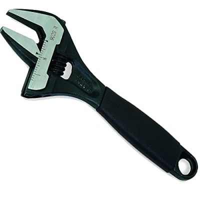 Image of Bahco 9029 R US 6 Inch Wide Mouth Adjustable Wrench, Black