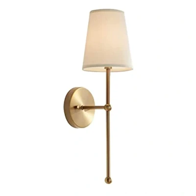 Image of DCOC Wall Lights Battery Operated Sconce Set of 2，not Hardwired Fixture,Battery Powered with Remote Dimmable Light Bulb,Easy to Install Not Wires,for Bedroom, Lounge, Farmhouse