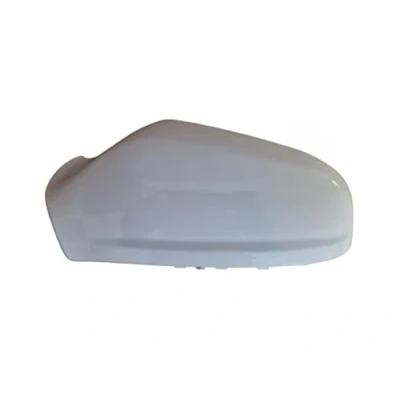Image of LT2CP Wing Mirror Cover for Vauxhall Astra H MK5 models 2004 2005 2006 2007 2008 &amp; 2009 Painted WHITE GLOSS Left Hand Side UK Passenger