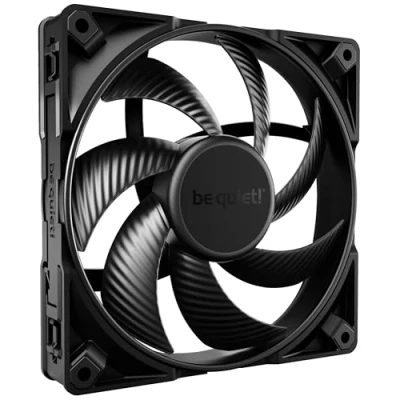 Image of be quiet! SILENT WINGS PRO 4 140mm PWM Black pin PC case fan BL099