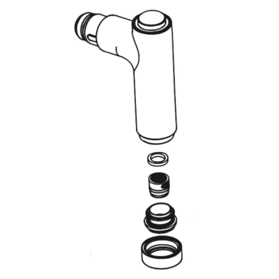 Image of hansgrohe Metris Hand Spray Chrome (98492000)