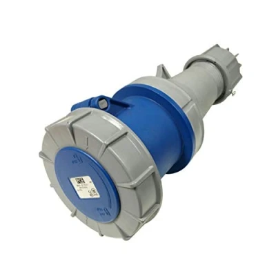 Image of PCE 63 AMP 2P+E 3 Pin 230V/240V IP67 Rated Trailing Socket Female 63A Waterproof