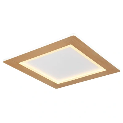 Image of Clay Decorative Flush Ceiling Light White LED 2700 6500K
