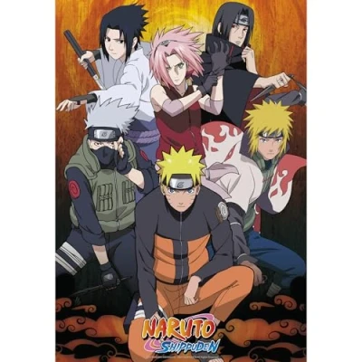 Image of ABYSTYLE Naruto Group 61 x 91.5cm Maxi Poster