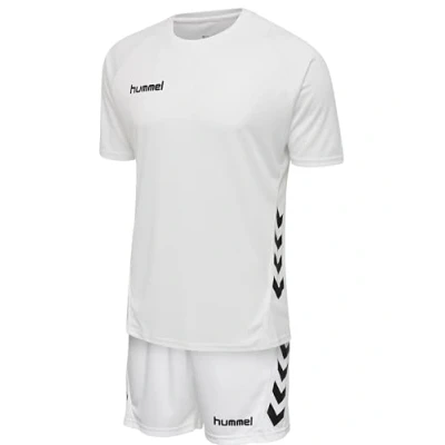 Image of hummel Men&#039;s Ensemble Promo Set Tracksuit, Blanc, M EU