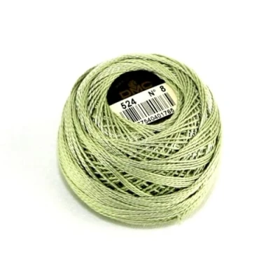 Image of DMC Cotton Perle Thread Size 8 524 per 10 Gram Ball