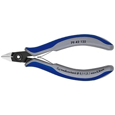 Image of KNIPEX Tools Precision Electronics Diagonal Cutters, Multi Component (7942125)