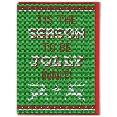 Image of Funny Humorous &#039;Tis The Season&#039; Christmas Card