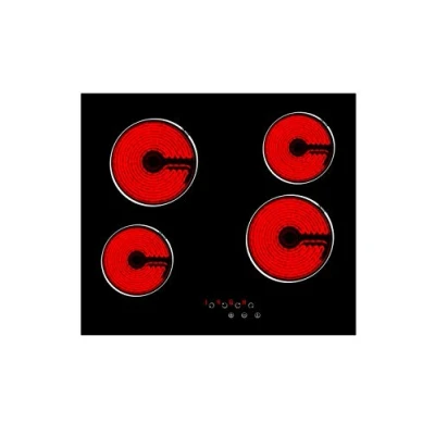 Image of Econolux ART29148 60cm Touch Control Ceramic Hob Black Glass 4 Cooking Zones