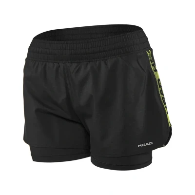 Image of HEAD Women&#039;s Advantage Shorts, Black, Medium