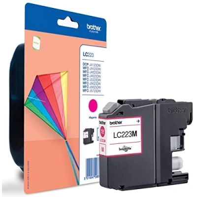 Image of Brother Ink magenta, 11 ml blister pack, LC 223MBP (blister standard capacity)