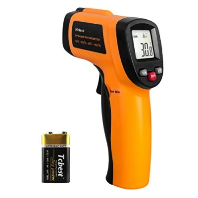 Image of Infrared Thermometer, Helect Digital Laser Thermometer Pyrometer ( 50 C to 550 C) with LCD Lighting