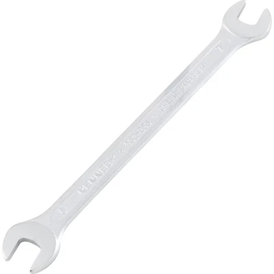 Image of Kennedy Metric Open Ended Spanner, Double End, Chrome Vanadium Steel, 7mm x 8mm