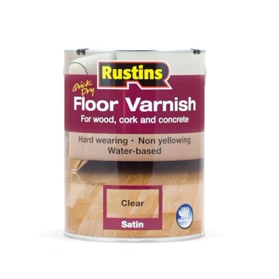 Image of Rustins Floor Varnish Satin 5ltr