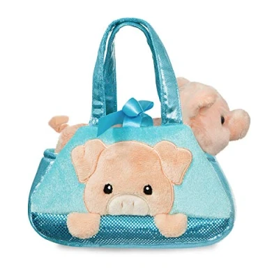 Image of AURORA Fancy Pal Pig Peek a Boo 8In 61010 Pink, Medium