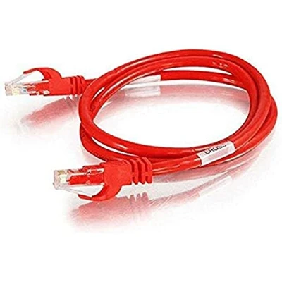 Image of C2G/ Cables To Go Legrand Cat6 Crossover Patch Cable, Snagless Unshielded Red Ethernet 25 Foot UTP 1 Count, 27865