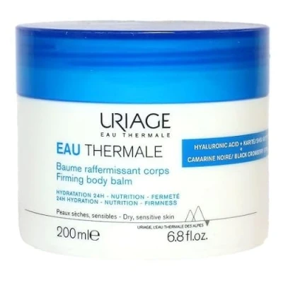Image of Uriage Eau Thermale Unctuous Body Balm 200ml Dry &amp; Sensitive Skin Nourishing and Firming Provides 24h Hydration Lightweight Texture, Absorbs Quickly
