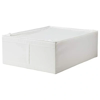Image of IKEA Skubb Storage Case White 803.000.47 Size 17 ¼x21 ¾x7 ½ &quot;