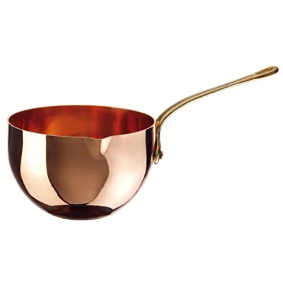 Image of Paderno World Cuisine 15407 20 Zabaglione Bowl, Large, Copper