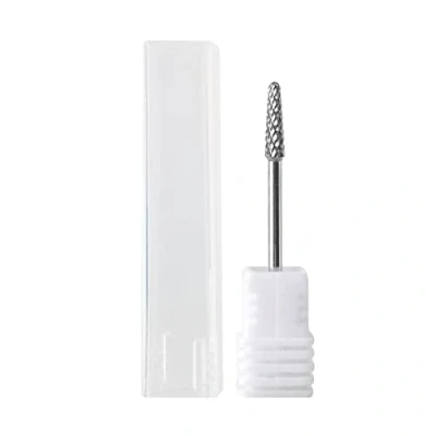Image of xbiez Cone Nail Drill Bit 3/32&quot;&quot; Milling Cutters For Manicure Art Rotate Burr Electric Accessory Tool Cuticle Bits Nails Thin Tapered ball Round
