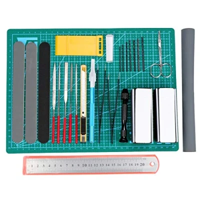 Image of WiMas 25PCS Gundam Model Tools Kit, Hobby Building Craft Set for Basic Repairing and Fixing