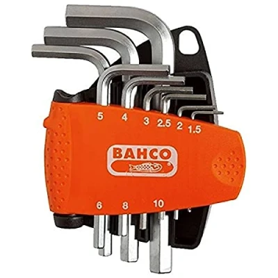 Image of Bahco BE 9878 Hexagon Offset Screwdriver Set, Silver/Orange