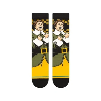 Image of Stance Smilings MY Favorite Unisex Socks, Size: 8.5 12.5, Black