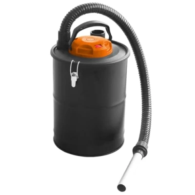 Image of Ash Vacuum Cleaner Ultra Fine HEPA Filter Hoover For Wood Log Burner Bagless Fireplace Dust Collector Extra Large 18L Capacity Durable Metal Construction (Ash Vac)