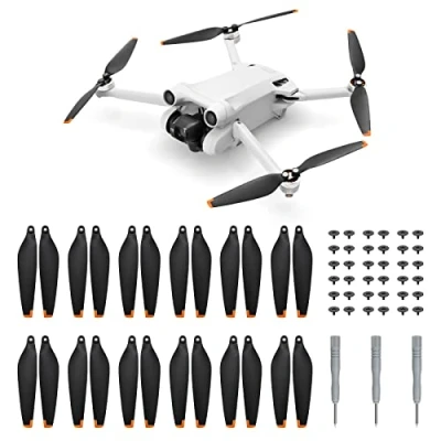 Image of MoKo 24Pcs Mini 3 Pro Propellers Compatible with DJI 4 pro/DJI Pro, Low Noise Quick Release Blades Props Wings Replacement Accessories, Accessories Screws