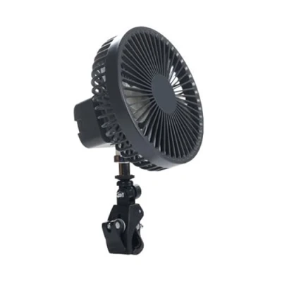 Image of Kingke 4 Speeds Clips On Fan For Grow Tent Powerful Oscillating With Low Noise Office Desk Outdoor Travel