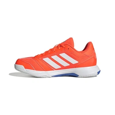 Image of adidas Ligra 8 Mens Indoor Shoes Sports, FTWR White/FTWR White/Bright Royal, 7.5 UK