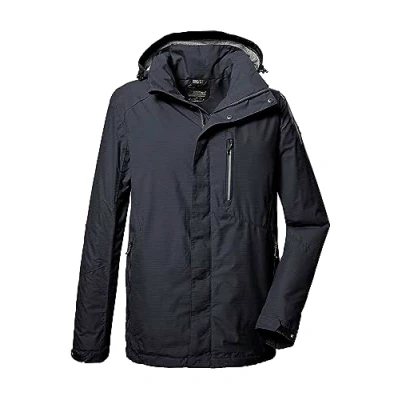 Image of Killtec Men&#039;s Kos 256 Mn Jckt_carleb Functional Jacket/Outdoor Jacket with Removable Hood