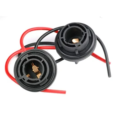 Image of L &amp; P B564 2 Pieces PY21 W BAU15S Indicator Bulbs (Offset Pins 150) Bulb Holder Down Light Fitting Lamps