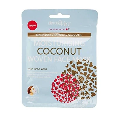 Image of Derma V10 Face Mask Moisturising Coconut
