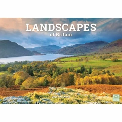 Image of Carousel Worldwide, Landscapes of Britain 2026 A4 Wall Calendar