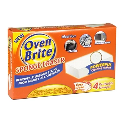 Image of 4x Magic Erasers Orange By Oven Brite
