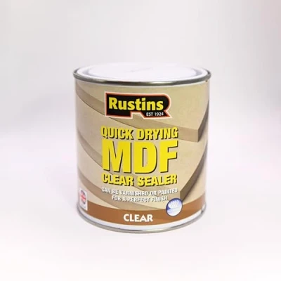 Image of RUSTINS Quick Dry MDF Sealer Professional Sealant for Rapid Results 500ml